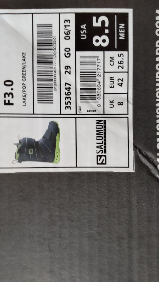人気SALEお買い得 サロモン スノーボードブーツ 26.6 piQC6-m41957416025 SALOMON 高品質特価