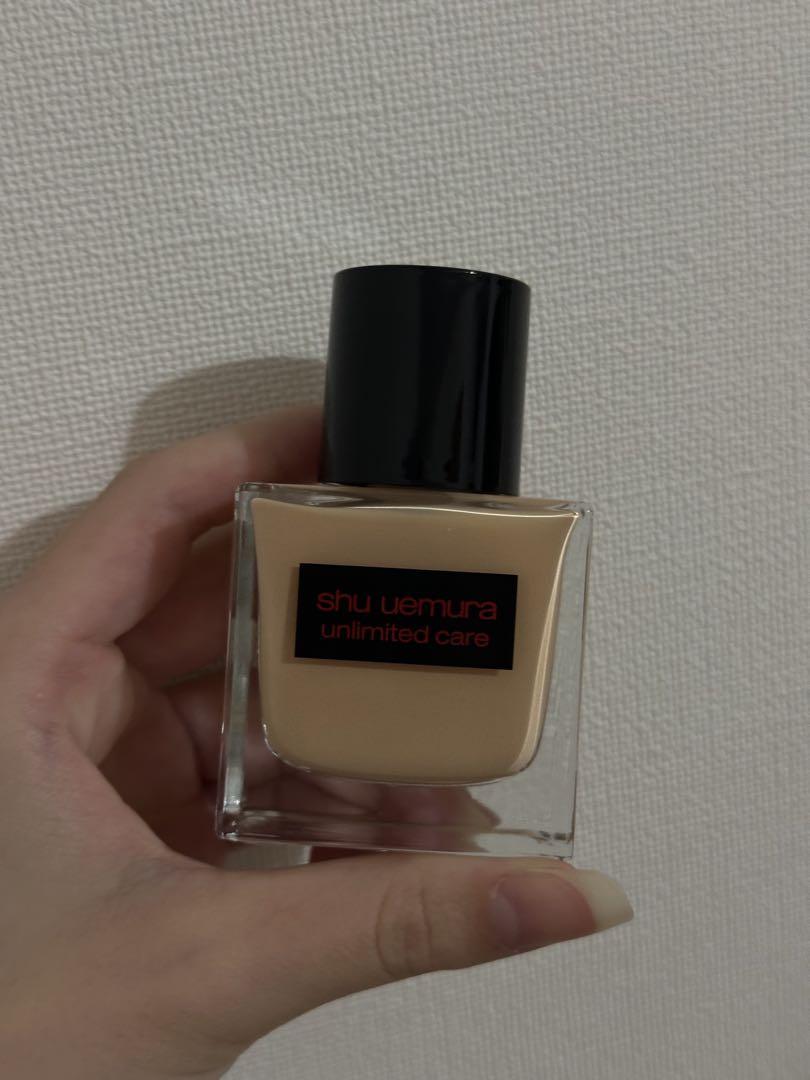 shu uemura アンリミテッドケアツヤセラムファンデーション574
