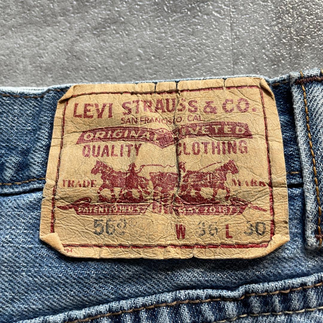 W36 L30】00s スリランカ製 usa levi's リーバイス 569 - メルカリ