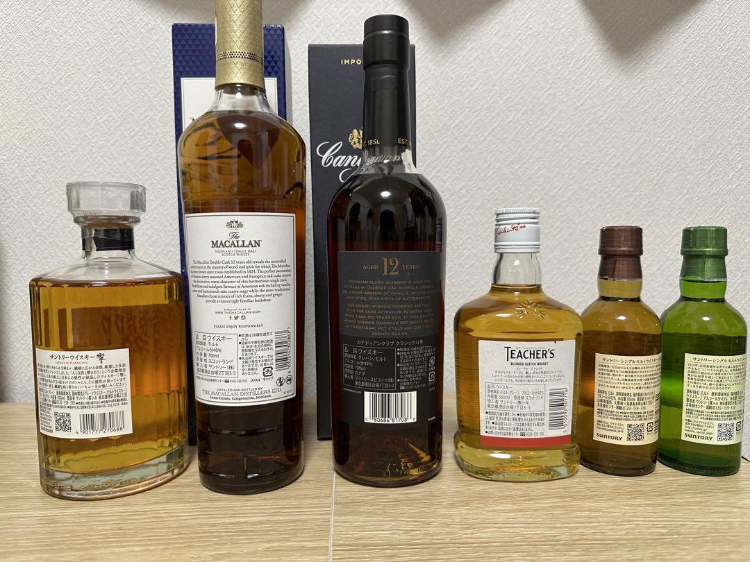 17日まで出品】ウイスキー6本セット - メルカリ