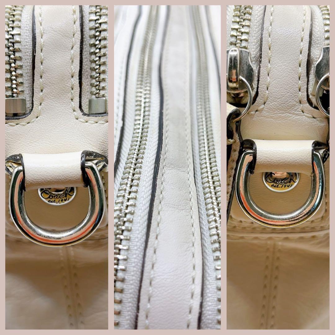半額 50％OFFの通販 COACH】コーチバッグレザーサッチェル 14782 牛革レザー バッグ