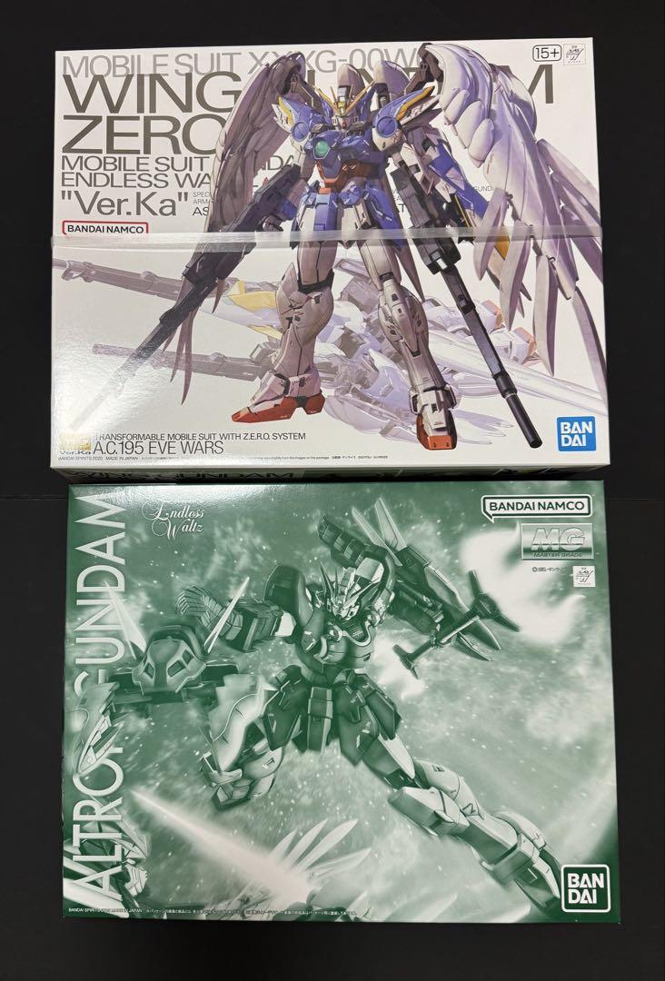 MG ウイングガンダムゼロEW (Ver.Ka) & アルトロンガンダム 新品