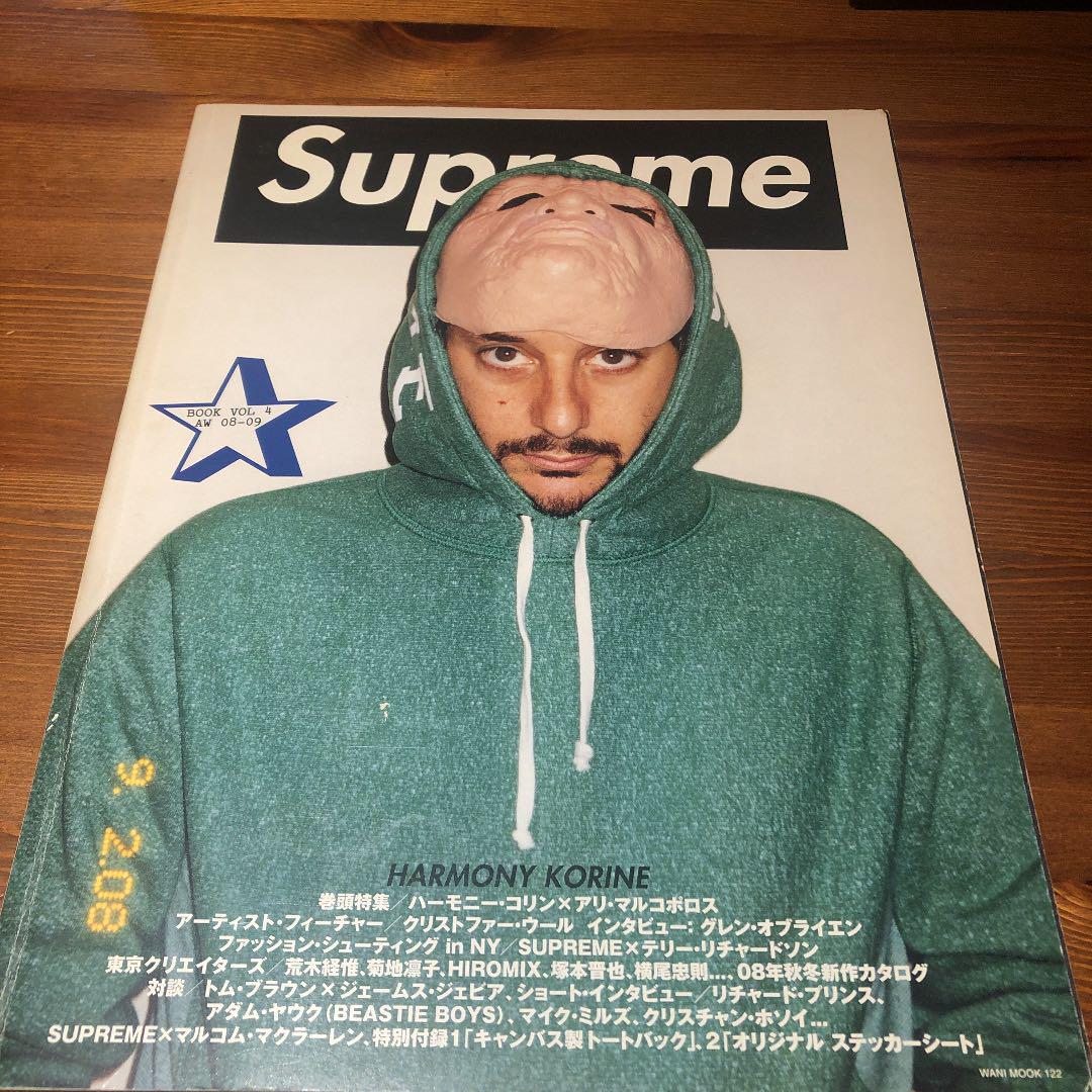 2023人気新作 Supreme Book Vol4 Supreme ステッカー完備未使用エコ