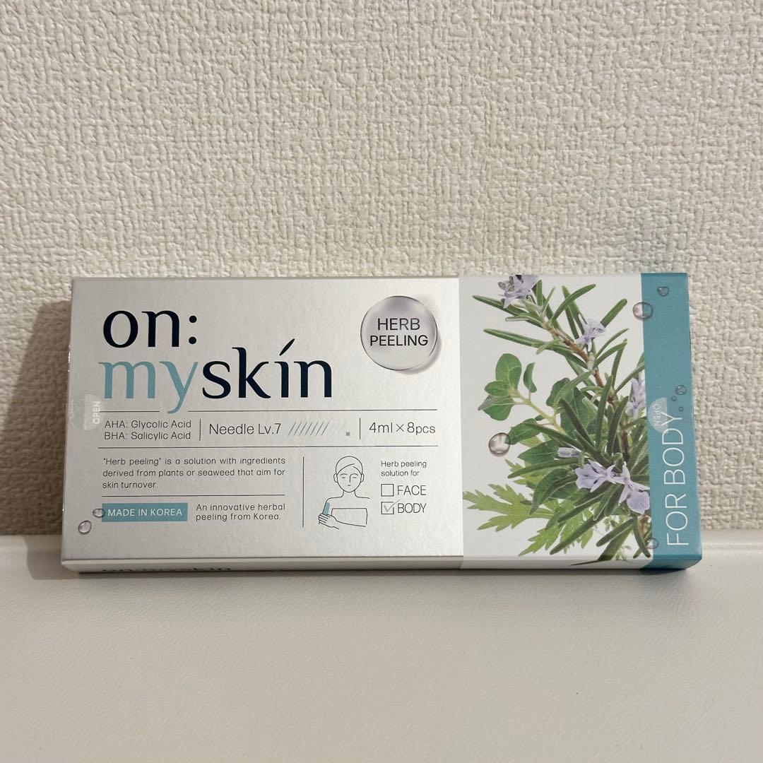 on: myskin オーマイスキン ハーブピーリング4ml x 8個 - メルカリ