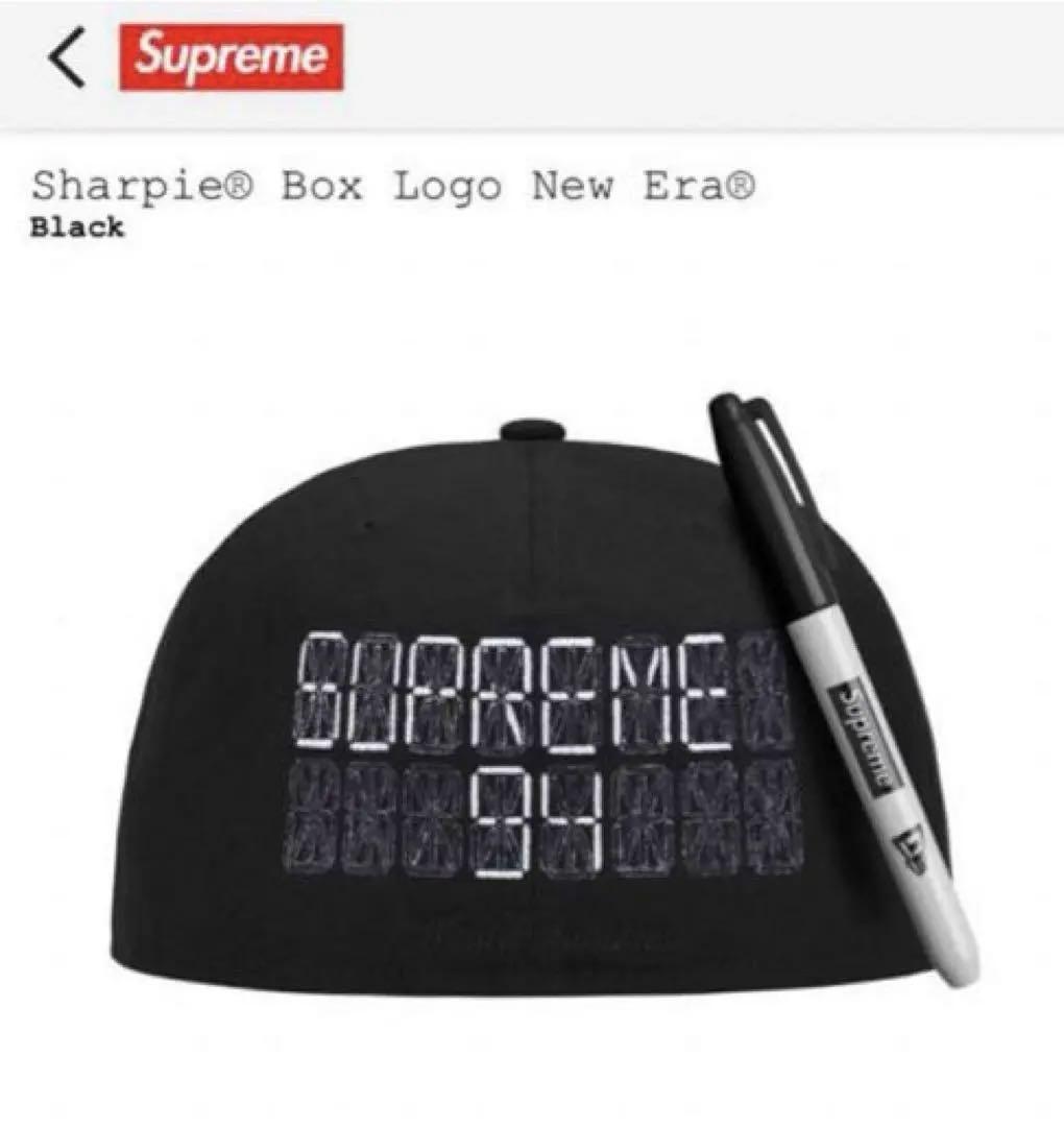 ◼️新品未使用◼️8◼️supreme Sharpy Box LogoNewEra