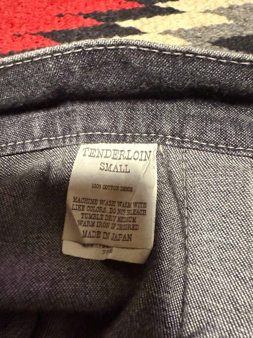 テンダーロイン　トラウザーパンツ　ブラック　Sサイズ