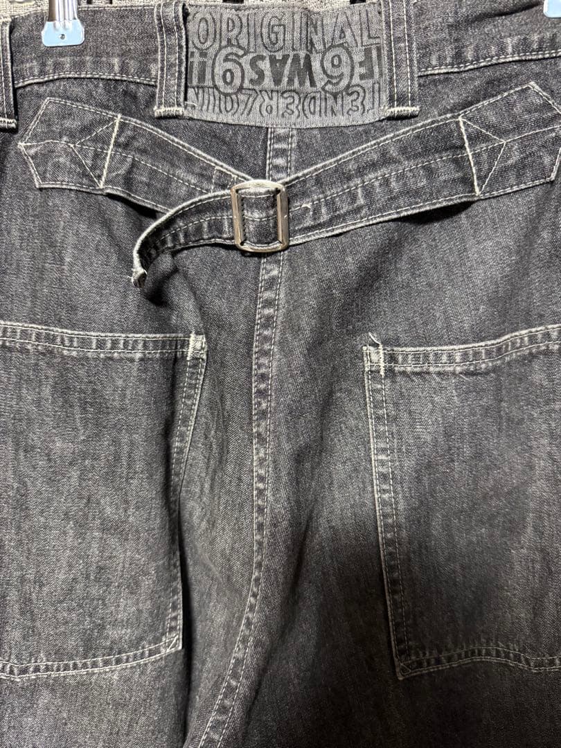 テンダーロイン　トラウザーパンツ　ブラック　Sサイズ