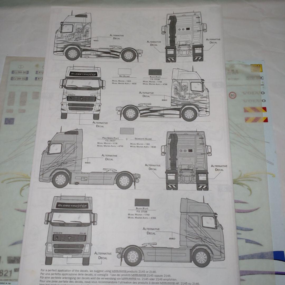 自動車 ITALERI Volvo FH 16 Globetrotter XL 1:24