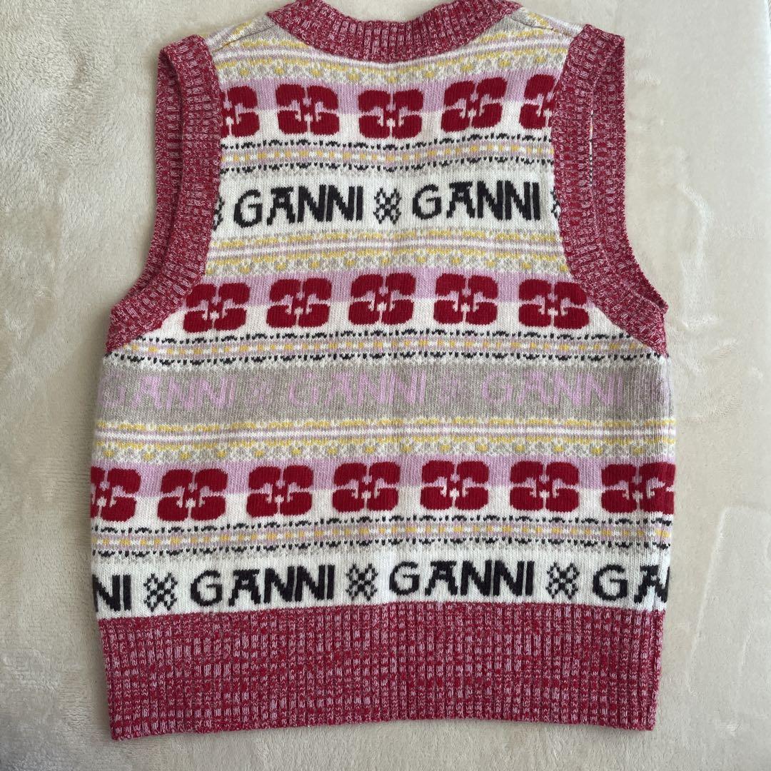 GANNI ニットベスト