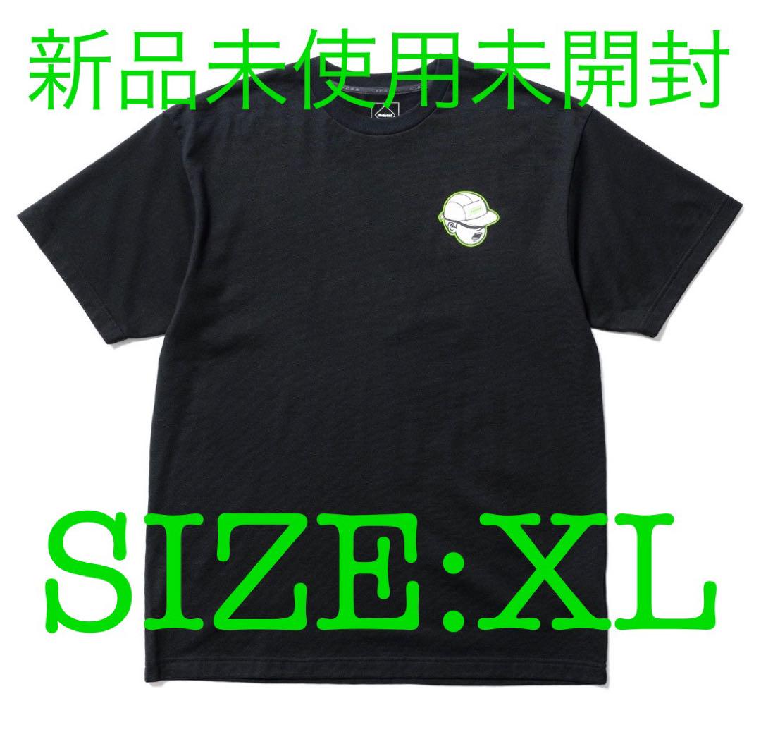 FCRB paperboy TEE BLACK Tシャツ XL 即日発送 黒