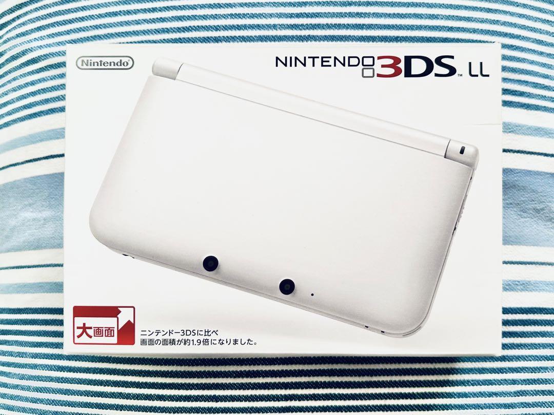 3dsll ホワイト　新品未使用 任天堂 ニンテンドー3DS LL ホワイト 本体のみ 本体単品