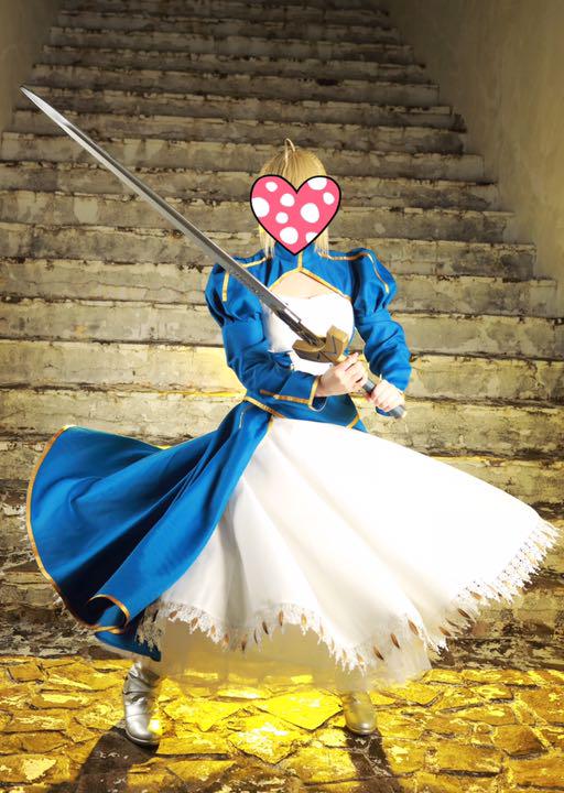 Fate/stay night セイバー　コスプレ衣装u0026鎧