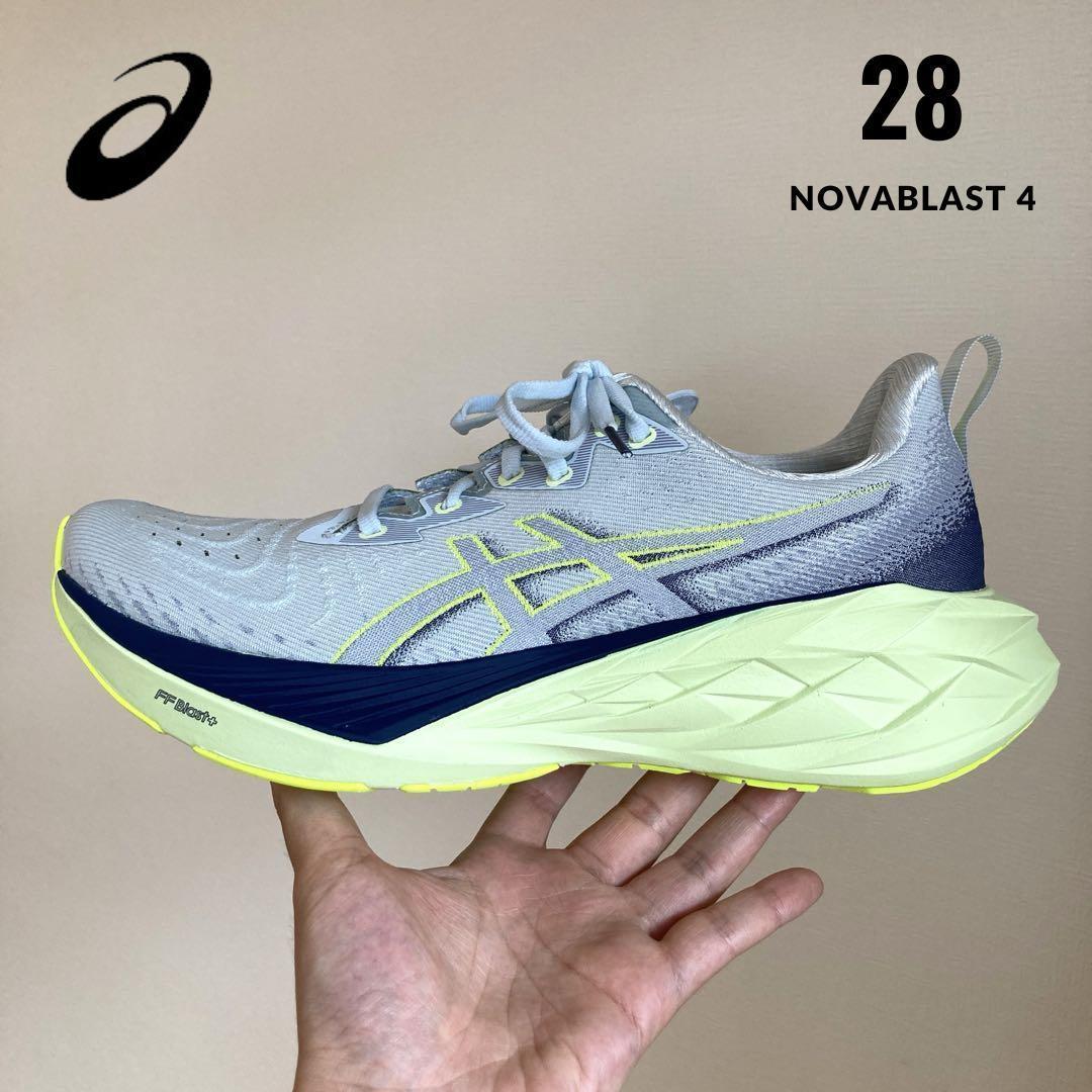 ✨極美品／1回のみ使用／厚底✨asics NOVABLAST 4　28cm