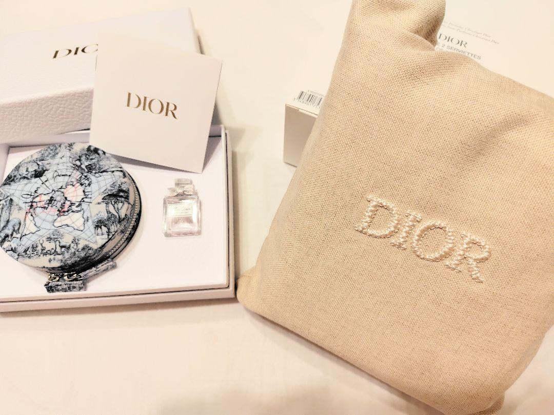 Dior　ノベルティ　２点セット　ジュエリーケース　タオルセット 5,442円