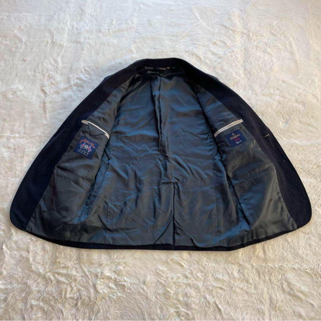 【上質】ブルックスブラザーズ カシミヤ混 ムーン社 テーラード グレー系 40S 【上質】ブルックスブラザーズ カシミヤ混 ムーン社 テーラード グレー系 40S