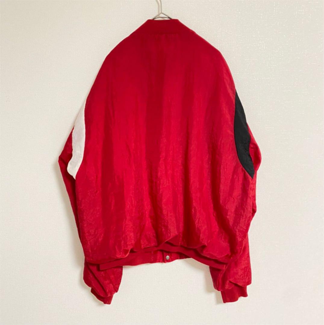 好評新品 NBA Chicago Bulls シカゴブルズ ナイロンジャケット スタジャン 63h8R-m41971965289 HOTセール