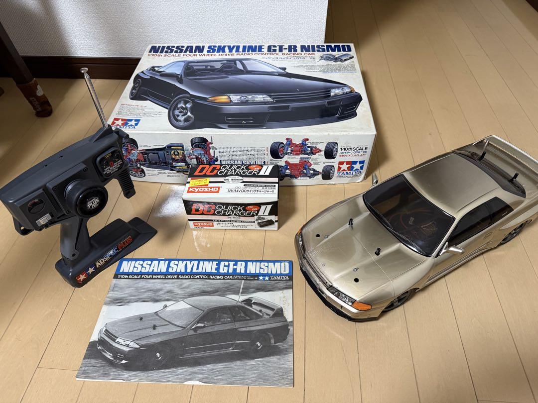タミヤ　スカイラインR32 TA01 メカ付きセット