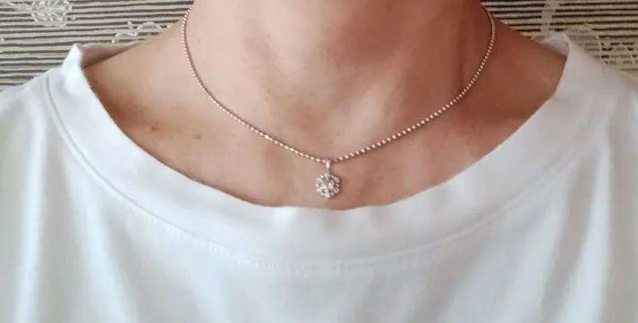 PT900 0.06ct ダイヤモンド ネックレス – cshell