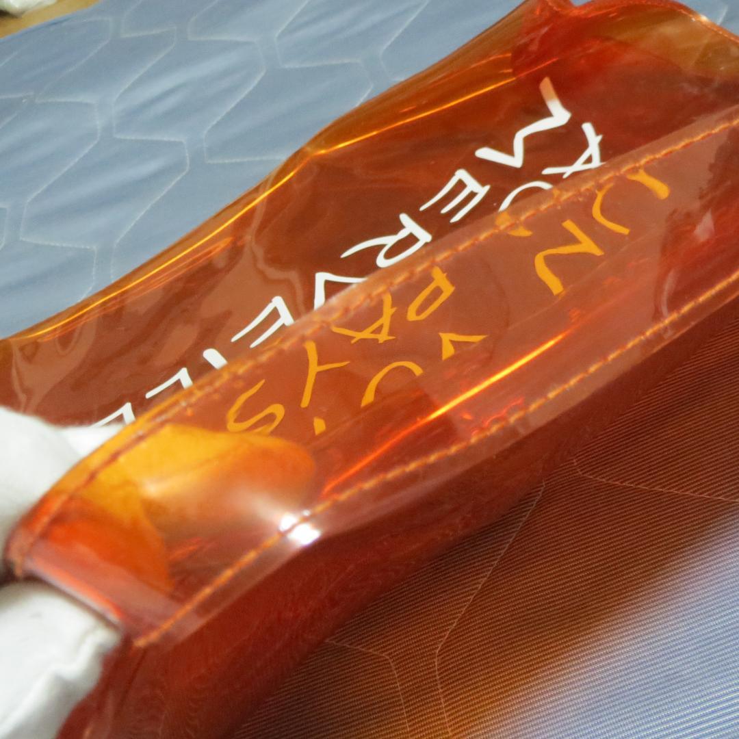 中古 HERMES エルメス オレンジ ビニールケリー ハンドバッグ