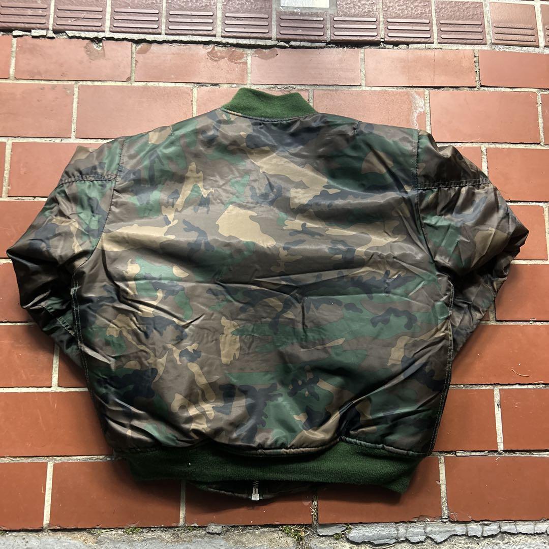 Rothco n2b MA1フライトジャケット迷彩 90s短丈美品