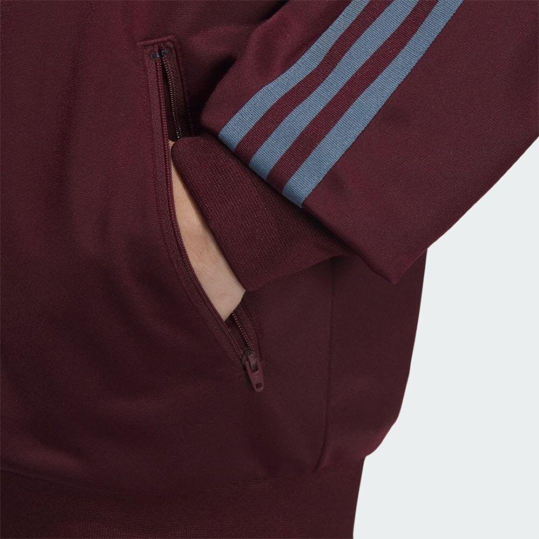 ☆5397 adidas トラックトップ ジェンダーニュートラル マルーン