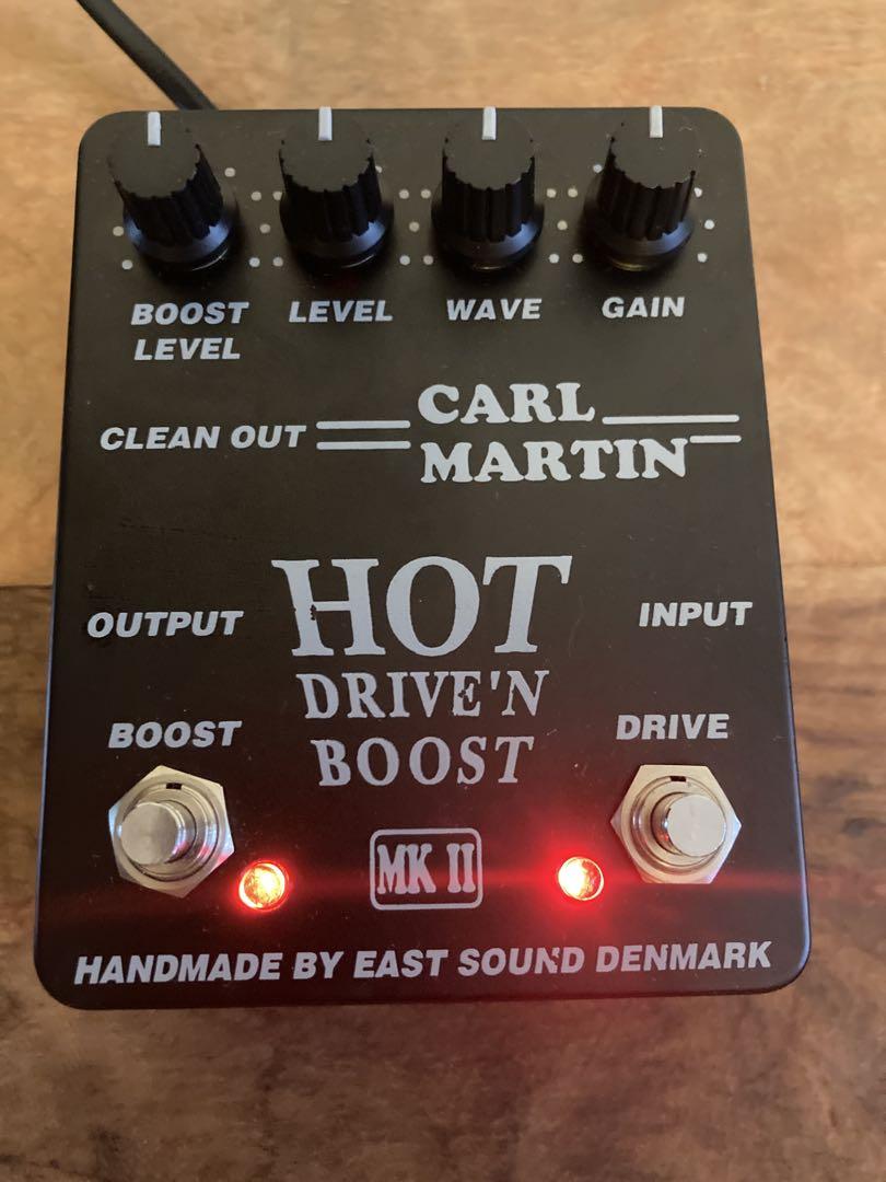 ギター Carl Martin HOT DRIVE'N BOOST MK2