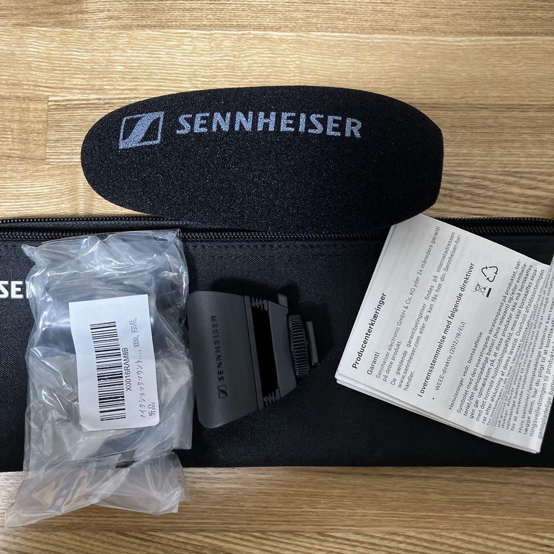 美品 セット販売 ゼンハイザー Sennheiser MKE600 ガンマイク