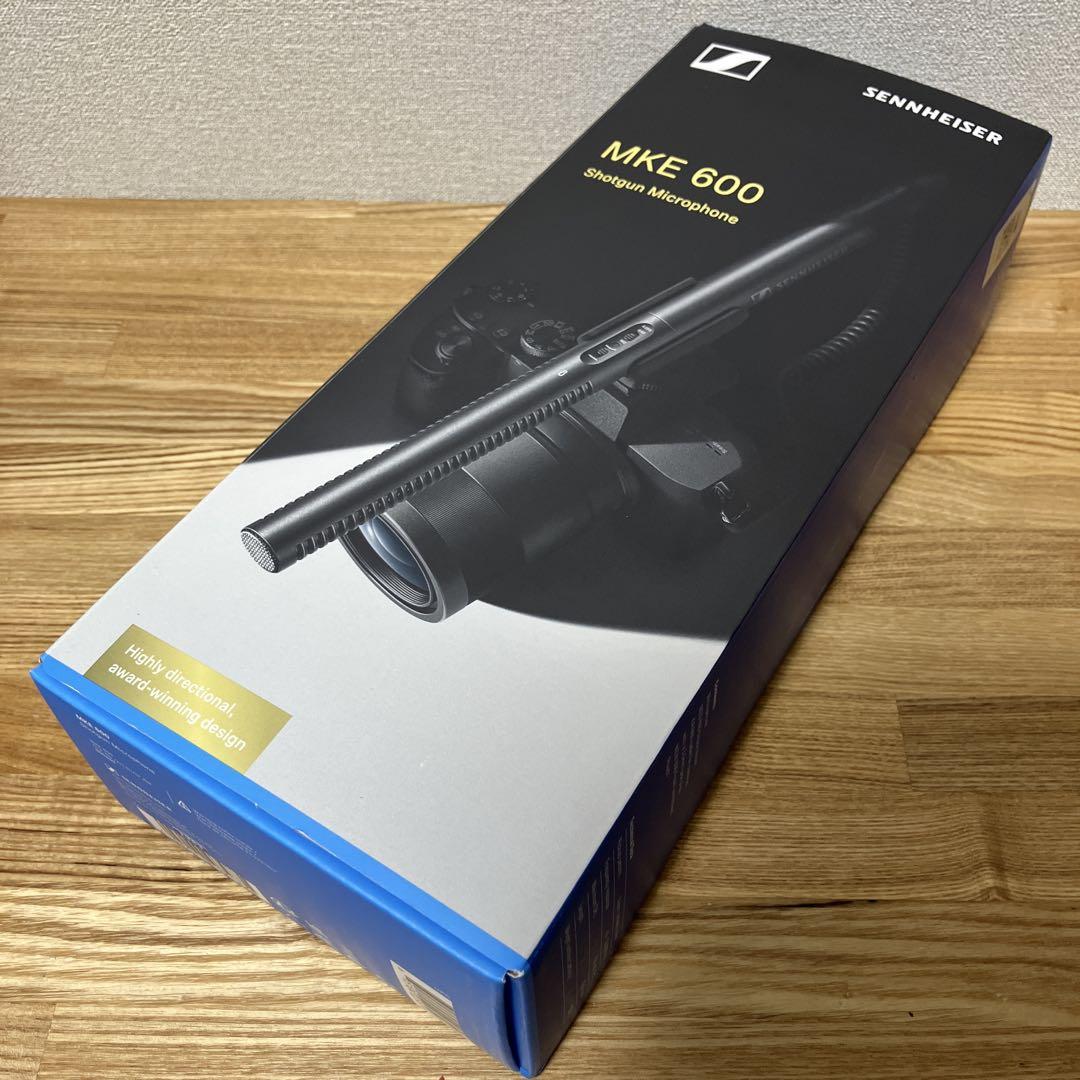 美品 セット販売 ゼンハイザー Sennheiser MKE600 ガンマイク