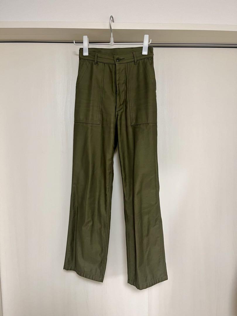 【値下げ】HYKE BACK SATIN BAKER PANTS size:1
