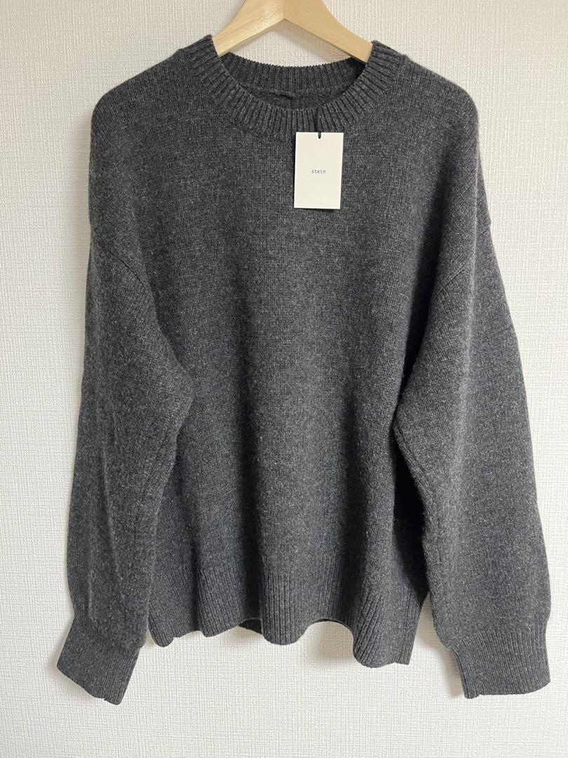 Stein ex fine lambs crew neck sweater