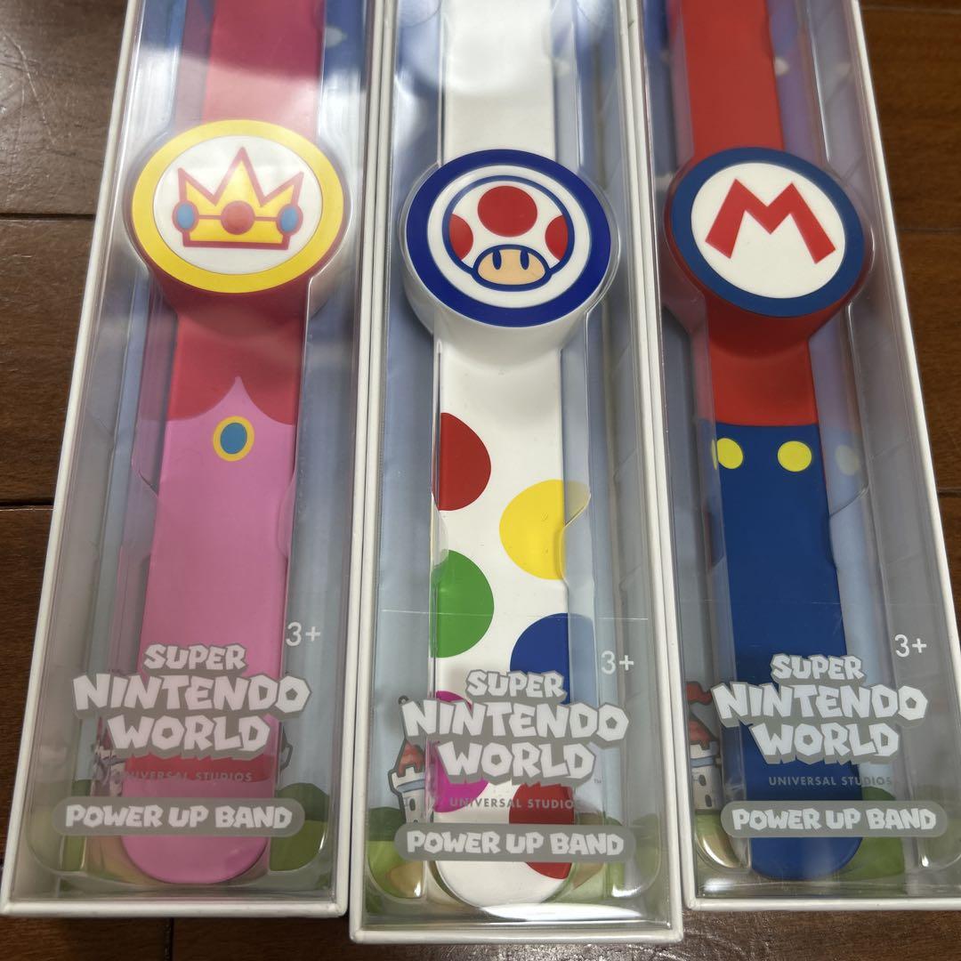 スーパーニンテンドーワールド パワーアップバンド 3色セット
