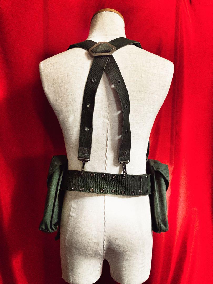 90年代スウェーデン軍ベルトキット　実物中古良品