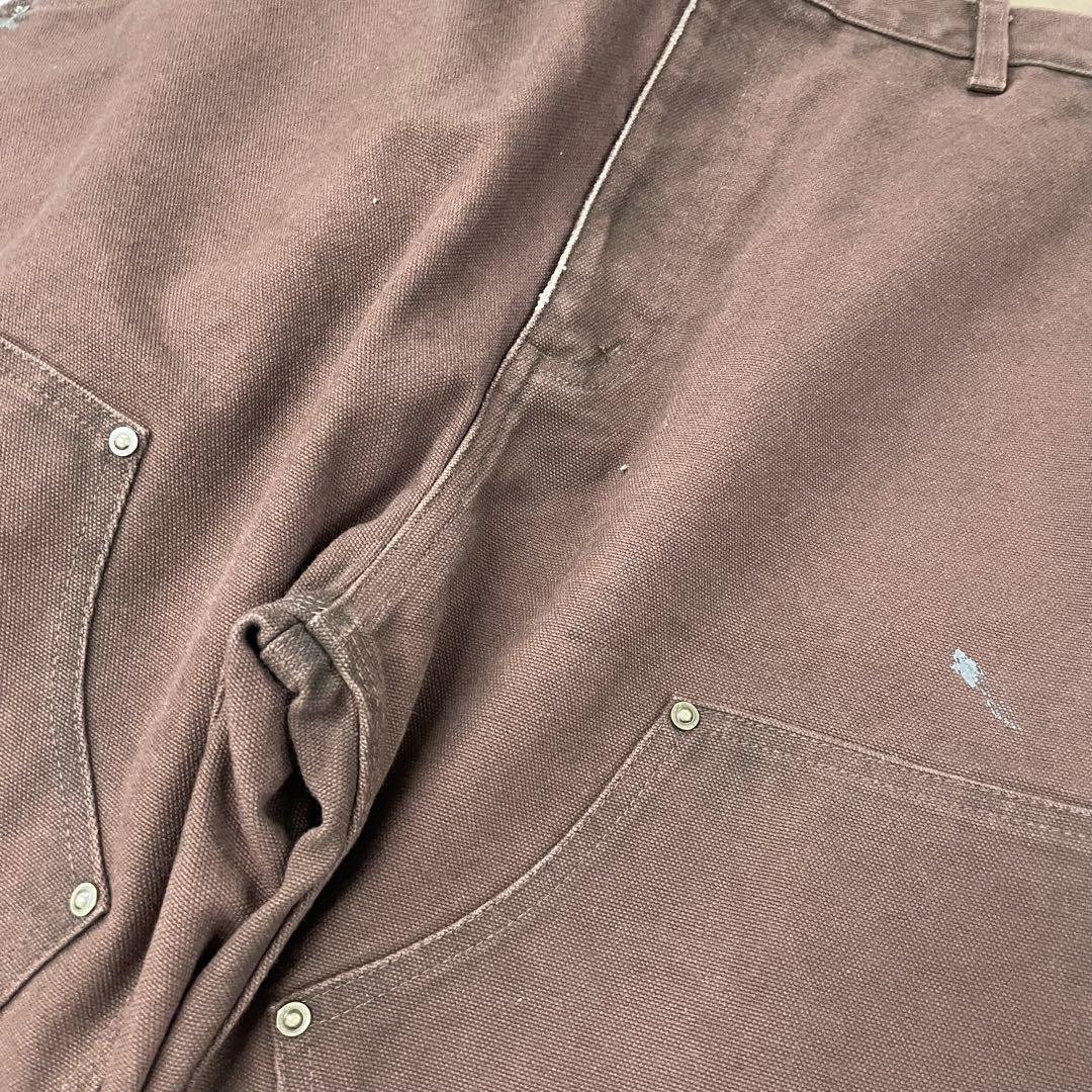 KAMIYA Boro Painter Pants ブラウンXLサイズ