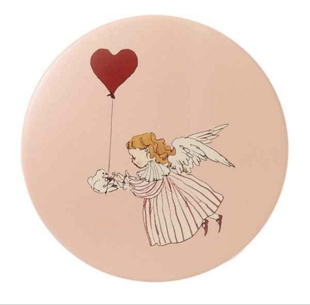 くらはしれい ブリキ缶入りメモ Iove 天使
