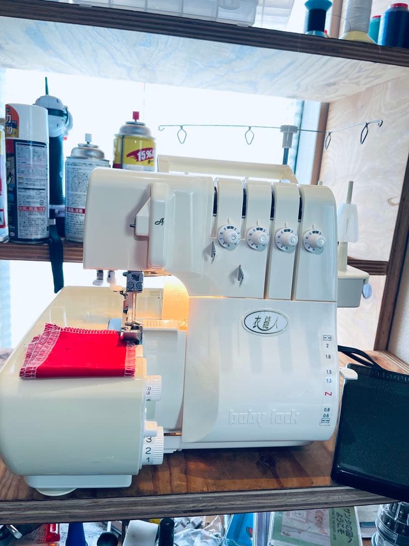 整備済み　衣縫人　babylock ベビーロック　2本針4本糸　BL-55
