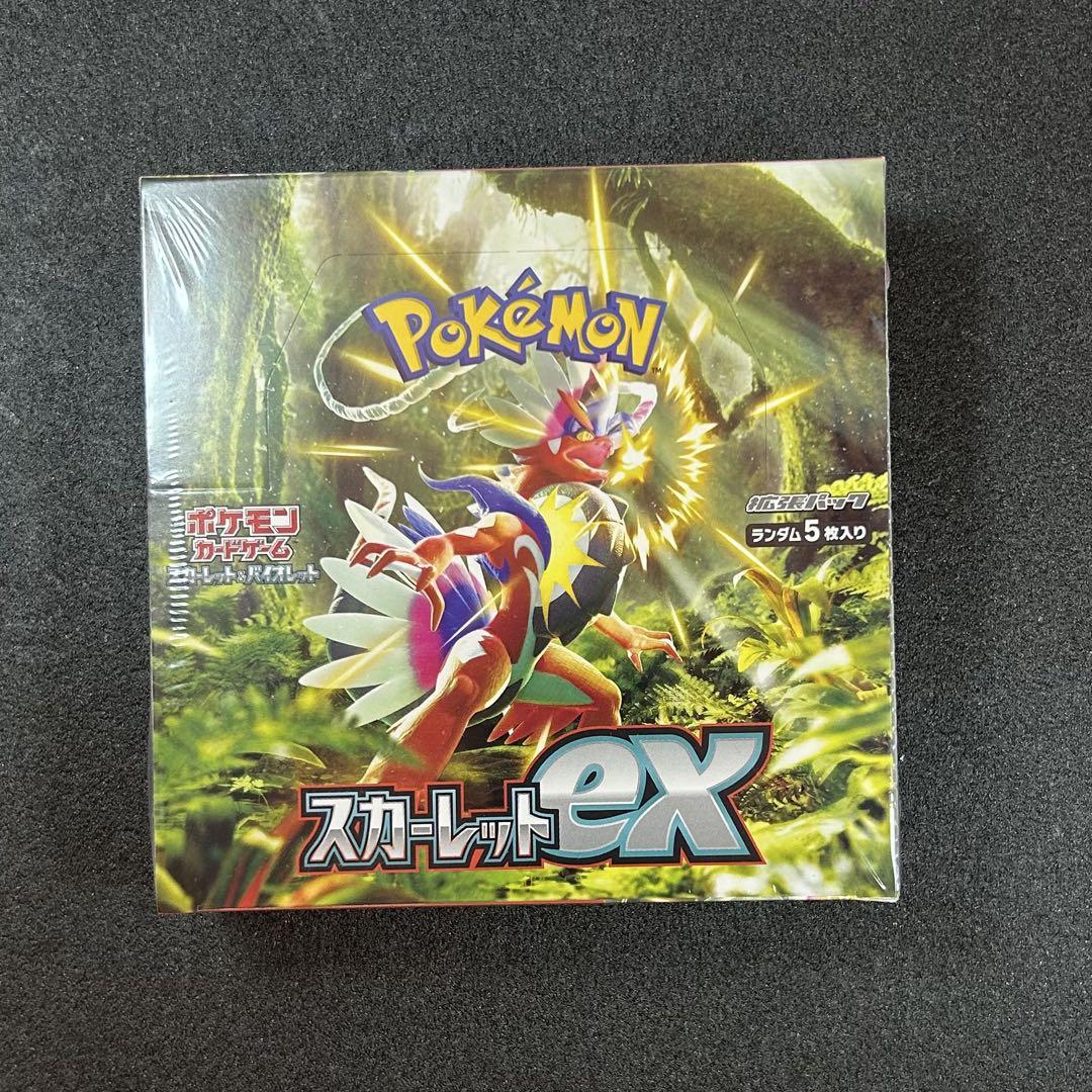 さ*ら様 ポケモンカード スカーレットex シュリンク付き ポケモンカードゲーム スカーレットex BOX シュリンク付