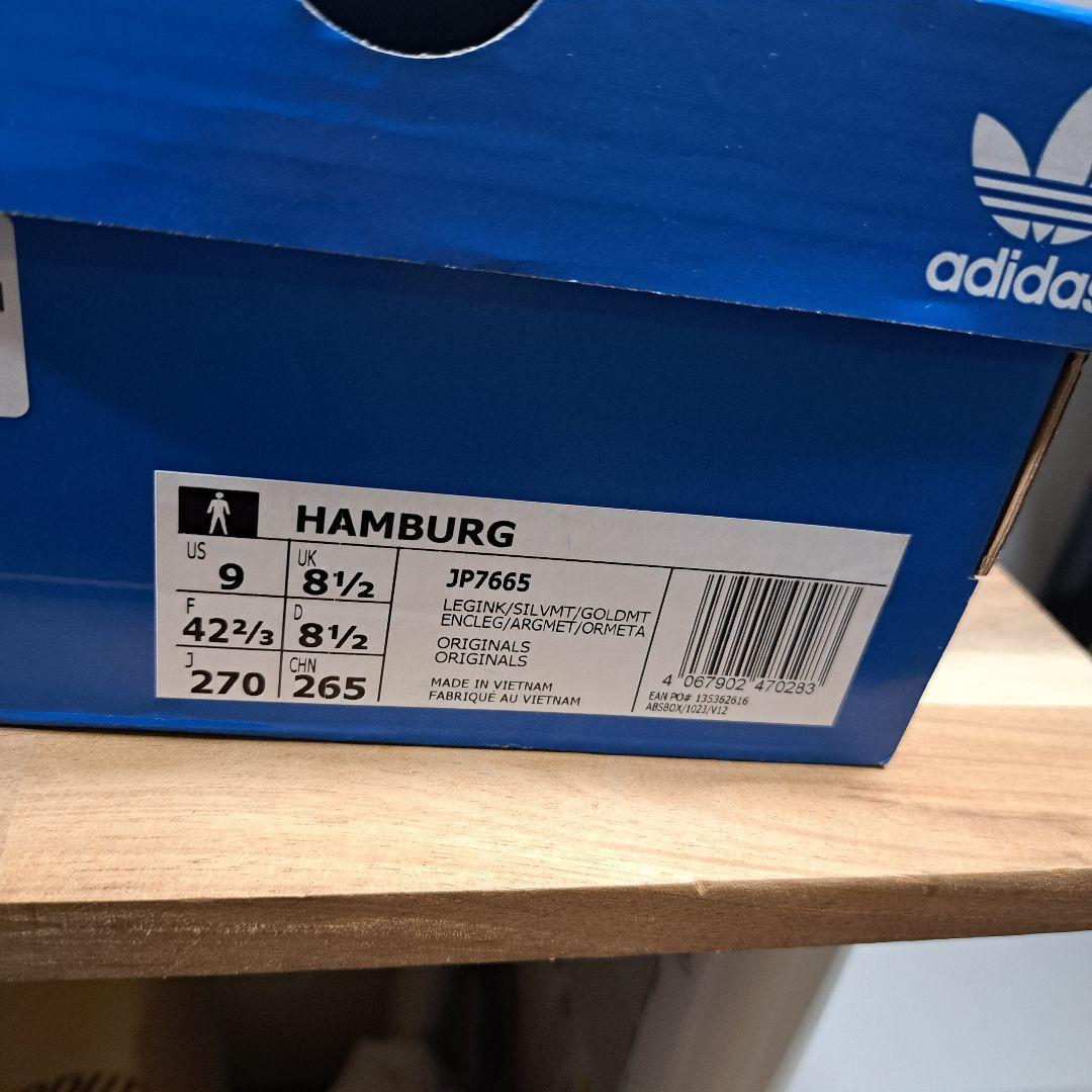 新品 未使用品adidas HUMBURG 27.0cm JP7665