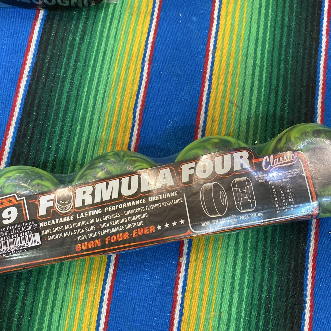 スケートボード SPITFIRE FORMULA FOUR 99 DURO 58mm