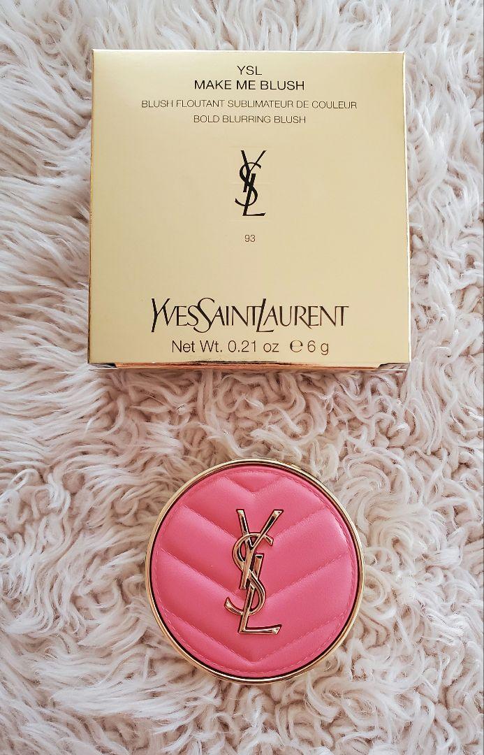 YSL イヴ・サンローラン メイクミーブラッシュパウダー93レストレスロゼ