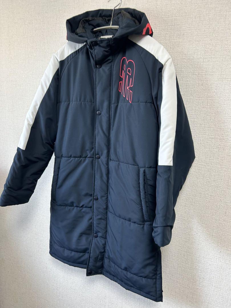 New Balance ベンチコート ネイビー　150