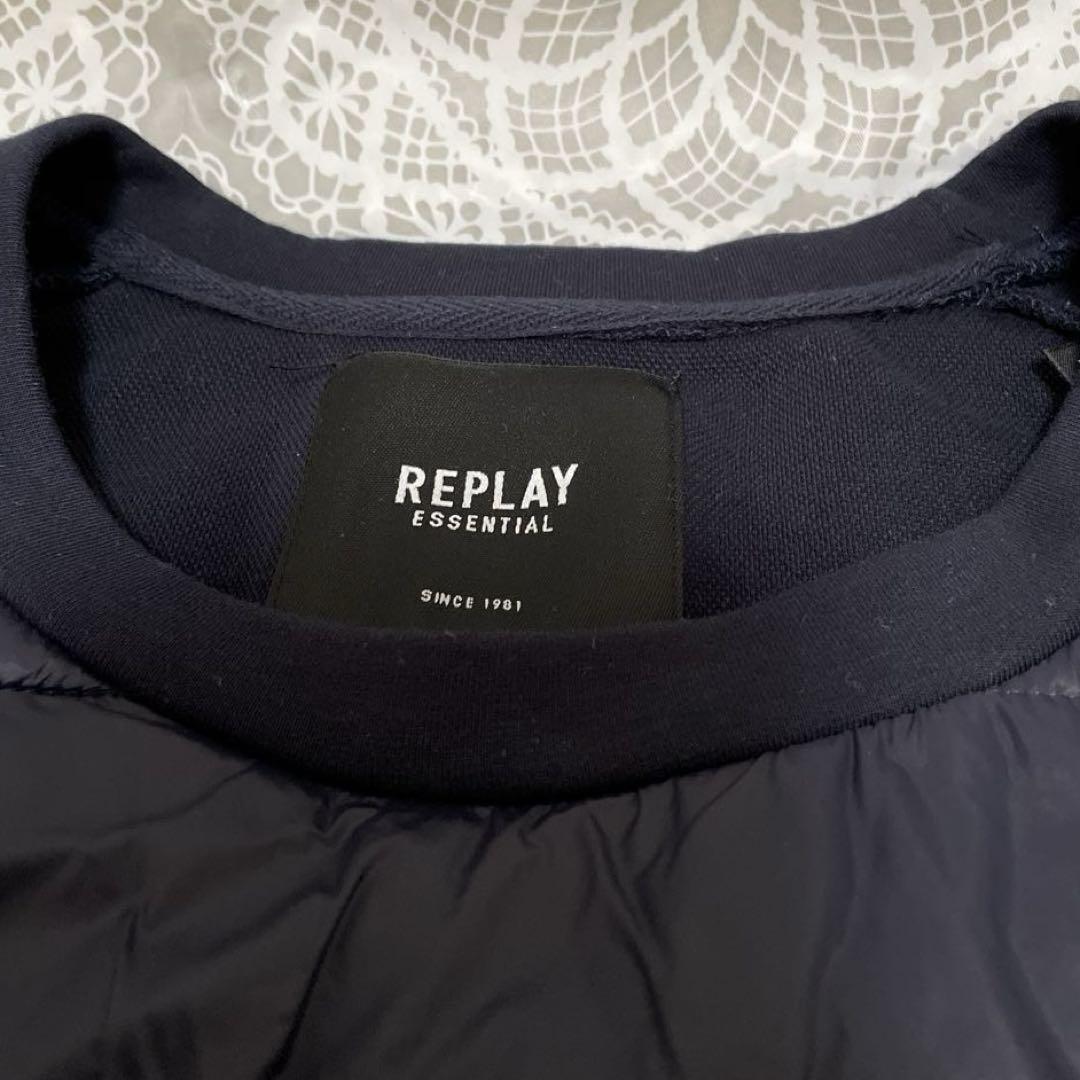 値下げ！REPLAY リラックスウェア ブラック 美品 Lサイズ