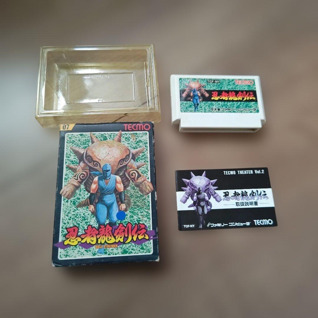 FC 箱説 忍者龍剣伝目立った傷や汚れなし