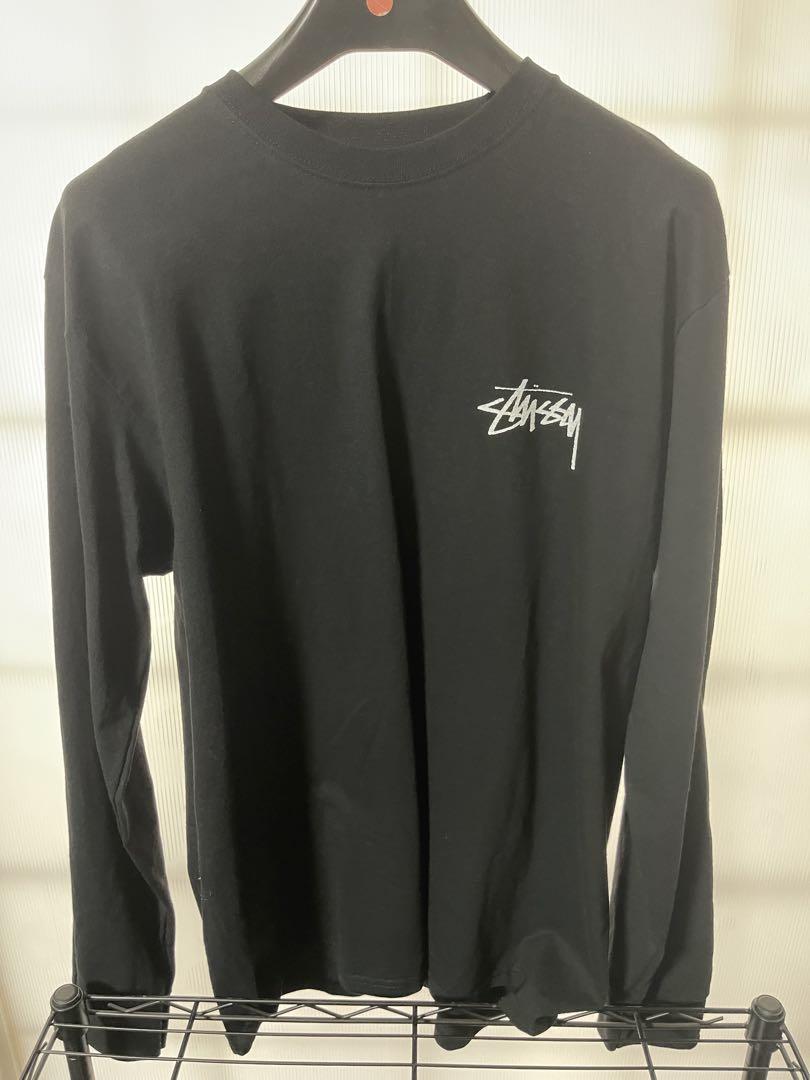 早い者勝　新品未使用　自宅保管　Stussy ブラック 長袖Tシャツ Lサイズ