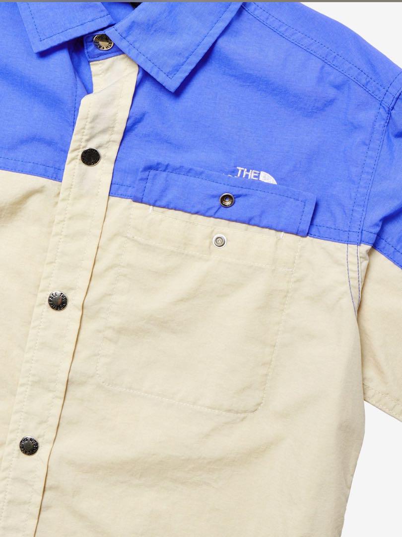 【新品】ロングスリーブヌプシシャツ（キッズ）　ノースフェイス