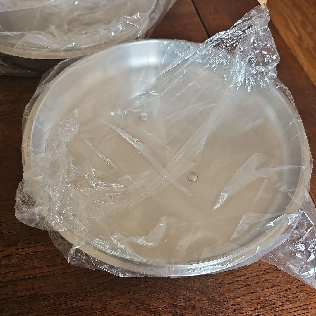 【未使用品】北陸アルミニウム　無水鍋　NEW 吉岡鍋　28㎝