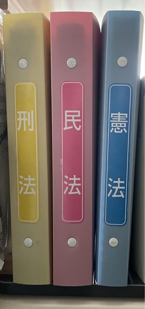 伊藤塾バインダー　刑法 民法 憲法　司法試験予備試験