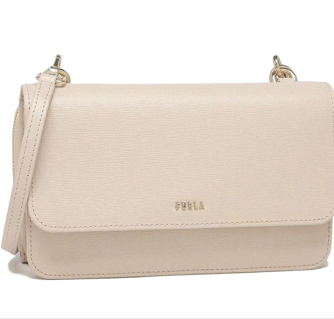 【極美品】FURLA リーヴァ L 3way ショルダーバッグ ウォレット