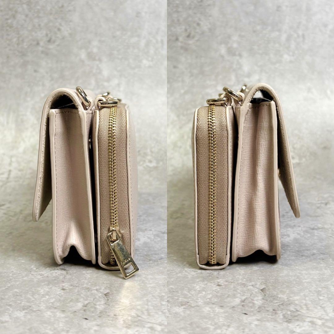 【極美品】FURLA リーヴァ L 3way ショルダーバッグ ウォレット