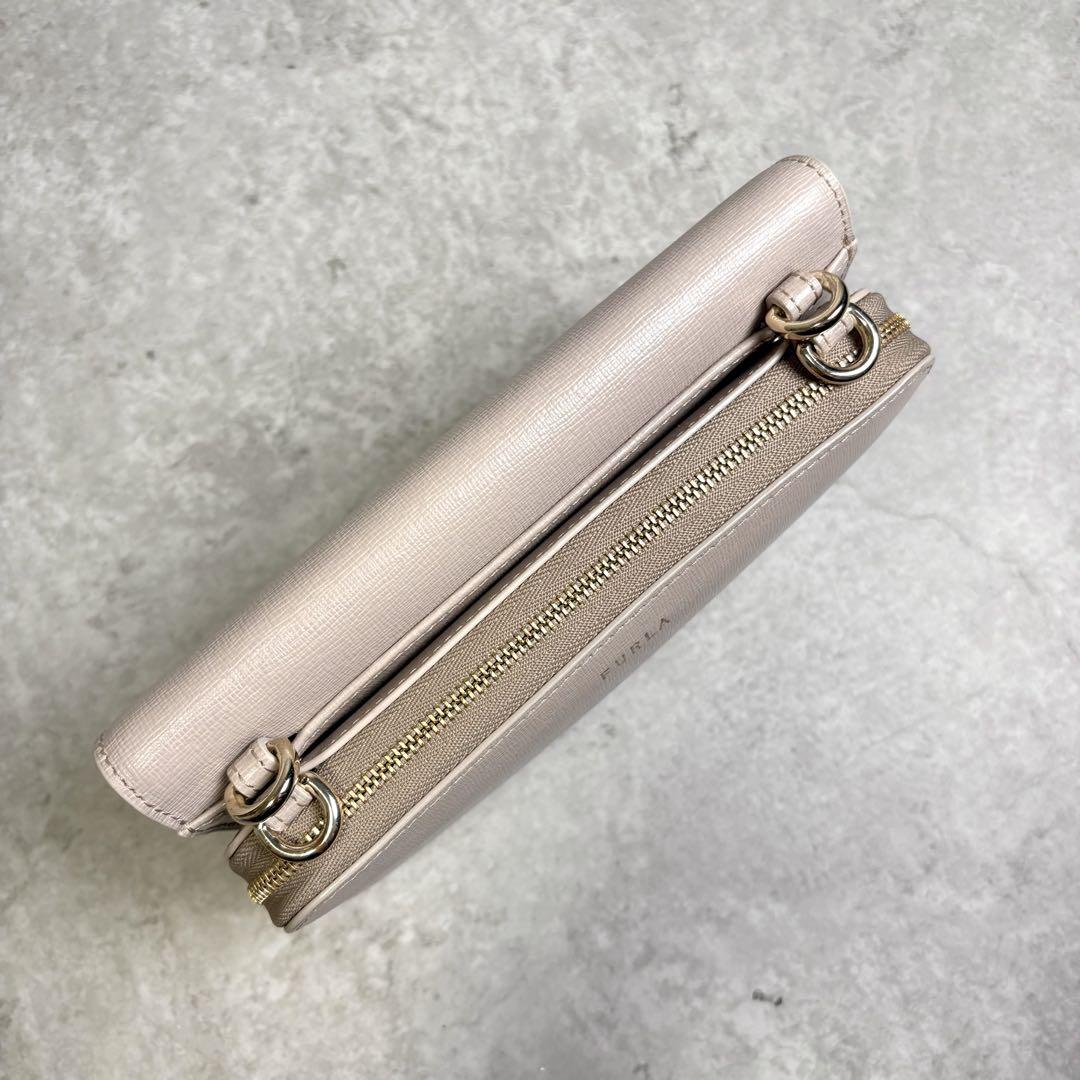 【極美品】FURLA リーヴァ L 3way ショルダーバッグ ウォレット