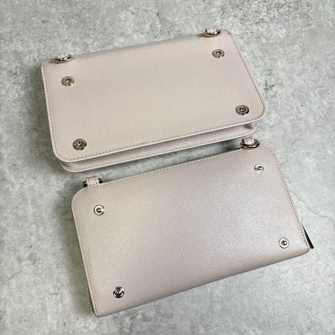 【極美品】FURLA リーヴァ L 3way ショルダーバッグ ウォレット